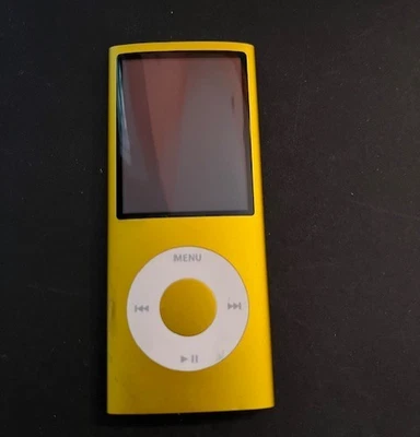 Apple iPod Nano 4th Gen A1285 YELLOW/ GOLD 8GB - Image 1 of 3