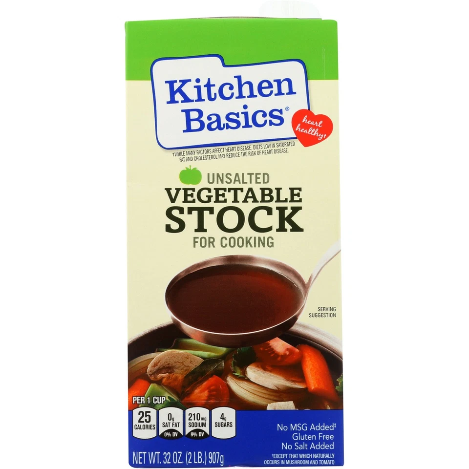 Kitchen Cooking Stock Natural Vegetable 32 Fz - Image 1 of 1