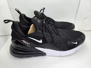 Nike Air Max 270 Shoes Men's 11 Black Athletic Running Athletic Workout Sneakers - Picture 1 of 8
