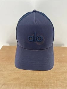 Alo Yoga District Truckermütze marineblau A0467U verstellbarer Druckknopflasche - Bild 1 von 6