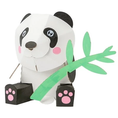 3PC Panda Animal Puzzle 3D DIY Jigsaw Children Educational Kids Toys Gift - Image 1 of 4