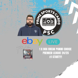 Leicester  - £1 Start  1 x Premier League Box break Ebay Live Grey - Picture 1 of 1