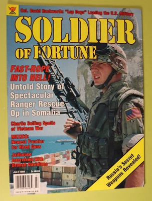 Soldier of Fortune Magazine July 1994 Somalia Rescue Mexico Russian SpecOp VF/NM - Image 1 of 4