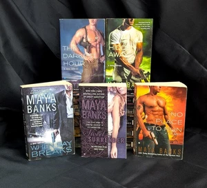 Lot Of 10 Maya Banks Books - KGI Forged Darkest Shades Hidden Sweet Whispers - Bild 1 von 16