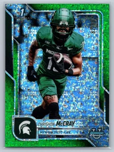 ChrisHon McCray - 2025 Bowman Chrome University 1st Bowman Green Refractor /99 - Picture 1 of 2