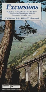 Excursions. Begleitende Ausflugsfahrten mit der Bahn = Excursions accompagnees e - Bild 1 von 1