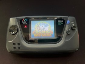 SEGA Game Gear Handheld System[recapped]- Black W/ 2 Sonic Games!