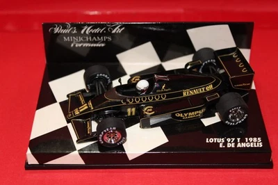 1/43 Lotus Renault 97 T (1985) - #11 E. De Angelis - MINICHAMPS - Immagine 1 di 3