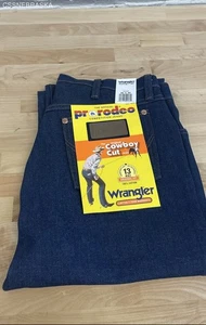 Wrangler blau Herren Pro Rodeo Cowboy Schnitt Jeans-Größe 32x32 - Bild 1 von 11