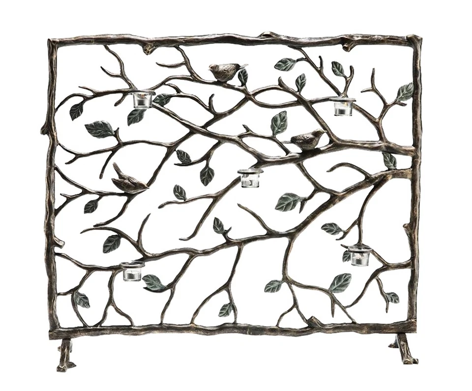 SPI Home 33488 Bird & Branch Firescreen