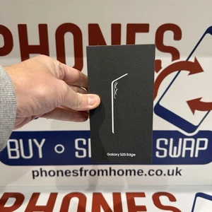 Samsung Galaxy S25 Edge 256GB Icy Blue ❄️ (UK MODEL) 🇬🇧 - Picture 1 of 7