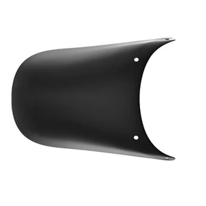Schwarz Motorrad Kotflügelverlängerung vorne hinten Kotflügel Verlängerung - Picture 1 of 4