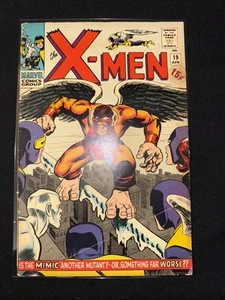 X-Men 19 Prima Apparizione Mimic! Libro vibrante VG/VG+ 1966! Kirby Cvr Art 🔥🗝️ - Foto 1 di 6