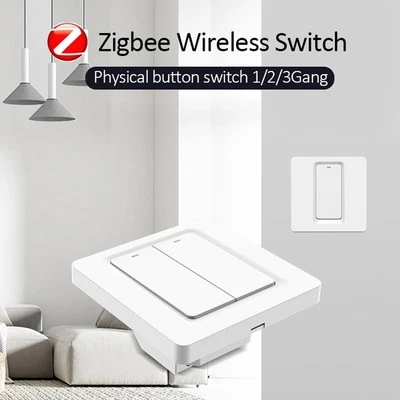 Programmable Smart Light Switch 600W with For ZigBee Connectivity Options - Image 1 of 4