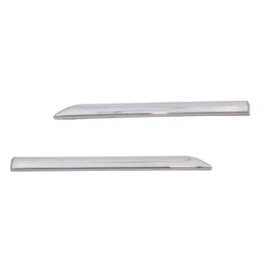 2pcs Front Fender Molding Chrome Trim Strip For Mercedes C-Class W204 2007-2010 - Picture 1 of 3