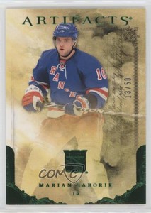 2010-11 Upper Deck Artifacts Emerald /50 Marian Gaborik #98