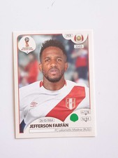 #249 Jefferson Farfan Peru - 2018 World Cup Russia Panini