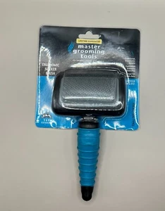 Pet Grooming Slicker Brush Ergonomic Handle Dematting Mat Breaker Dog/Cat Tool - Picture 1 of 7