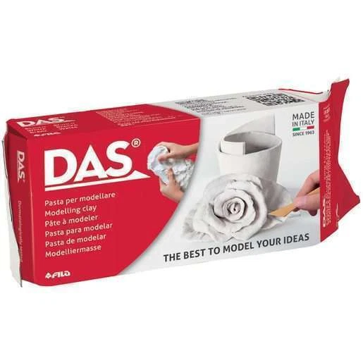Das Pasta per Modellare colore Bianco 500gr - Immagine 1 di 1