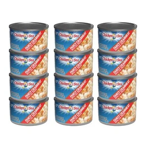 Pacific Pearl Fancy Crabmeat with Leg Pieces 6 oz. Can Pack of 12 - Picture 1 of 7
