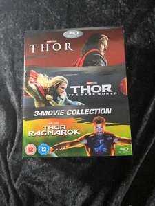 Thor 1, 2 and 3 Blu Ray Box Set with Slip Cover (Titles In Description) - Picture 1 of 8