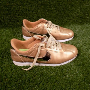 Nike Cortez Trainers for Women Gold for 