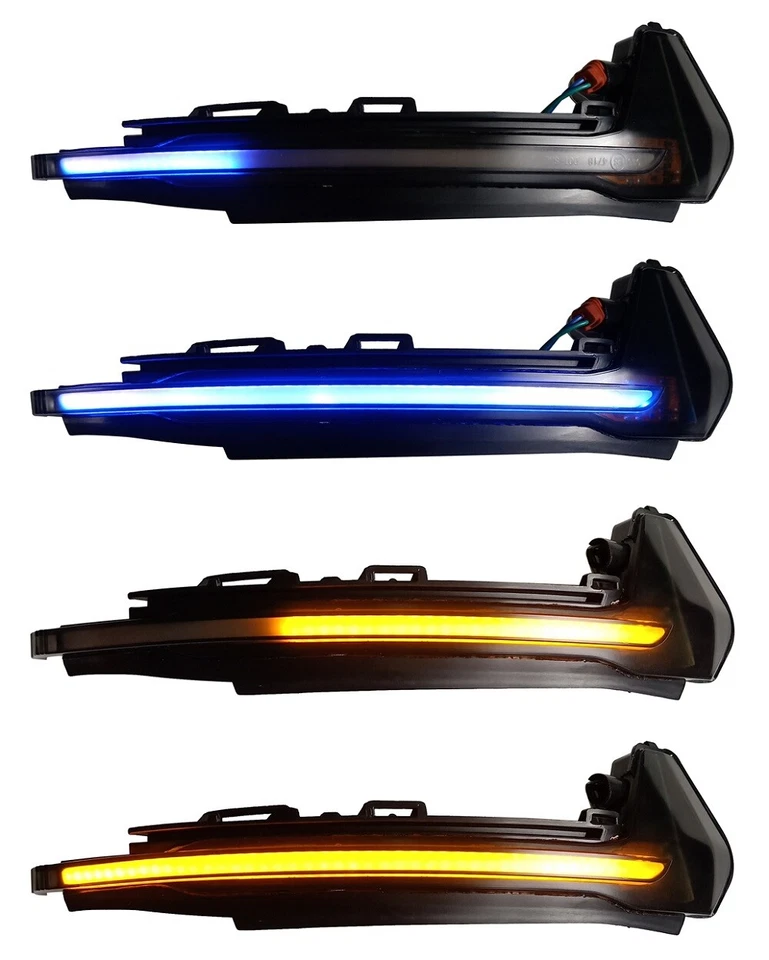 Luz de señal de giro secuencial LED para AUDI A1 (8X) 2011 12 13 14 15 16 17 2018 Foto 1 de 4