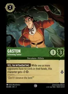 Rise of the Floodborn #83/204 Gaston - Scheming Suitor - Zdjęcie 1 z 2