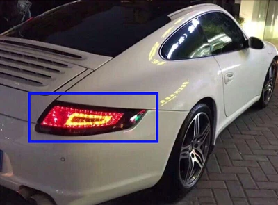 Lanterna traseira de LED atualizada lanternas traseiras modificadas para Porsche 911 977 2005-2008 - Imagem 1 de 4