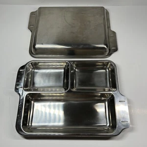 Schulze 1965 BwU German Army Aluminum Meal Tray 7350-12-135-8663 - Picture 1 of 7