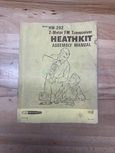 Heathkit Synthesized 2-Meter FM Transceiver HW-202 Original manual 1973 - Picture 1 of 9