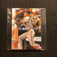2020 TOPPS OPENING DAY SAN FRANCISCO GIANTS TEAM SET 3 CARDS  MIKE YASTRZEMSKI +