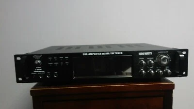 Pyle Am/Fm Tuner Hybrid Pre Amplifier P1001AT 1000 Watt MP3 AUX MIC P&R... - Image 1 of 4