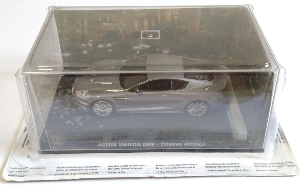 James Bond 007 Aston Martin Dbs Casino Royale 1/43 Eaglemoss No File - Image 1 of 1