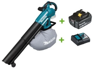 Makita DUB187Z 18V Akku-Laubläser und -sauger Set DUB187 + 1x Akku 6Ah + Lader - Bild 1 von 3