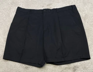Nike Golf Shorts 319689-010 Men's 42x8.5 Dri-Fit Black Pleated 6455 - Picture 1 of 13