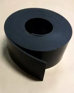 Neoprene Sheet Rubber Solid Flex Strip 1/4"Thick x 5" W x 10-Foot Roll 60 D - Picture 1 of 6