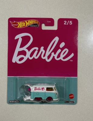 NEW 2022 HOT WHEELS PREMIUM  BARBIE KOOL KOMBI BUS - Image 1 of 2