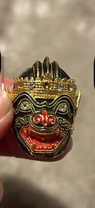 NIGHT Thailand Unisex Pin Khon Hanuman Mask (missing A Stone ) - Picture 1 of 9