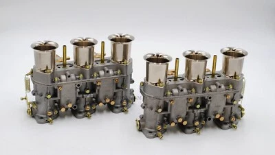 CARBURADORES PORSCHE WEBER 40 IDA (2) PORSCHE 911, 906, 914-6 ORIGINALES WEBER NUEVOS Foto 1 de 4