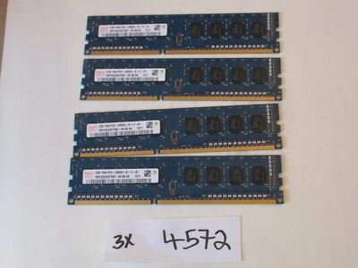 Hynix HMT325U6CFR8C-H9 4x2Gb=8Gb PC3-10600 1333Mhz DDR3 Desktop Memory RAM 4572 - Image 1 of 4