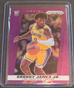 2024-25 Panini Prizm Deca Bronny James Jr. Purple /99 - Picture 1 of 2