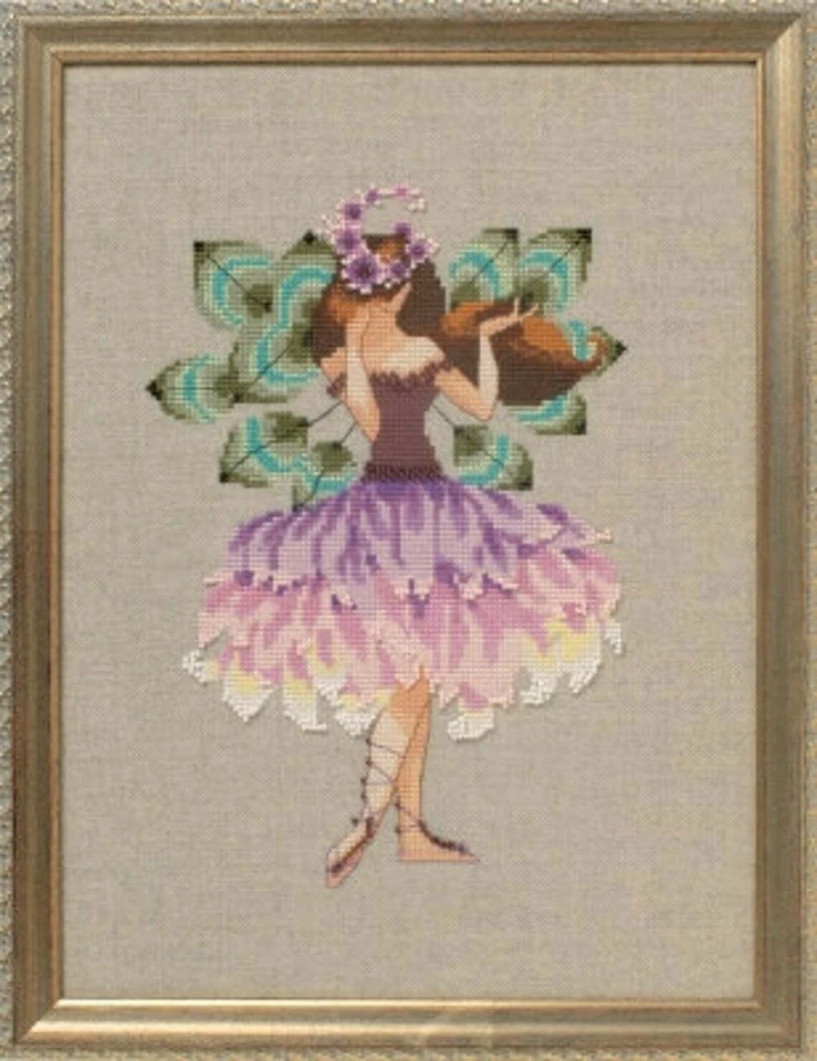 White Clover NC245 Xstitch Charts With Embellishment Pack with Special threads - Image 1 of 1