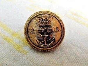 Militärknopf Royal Army Navy Firmin & Sons London Anker Krone A R 2cm - Bild 1 von 1