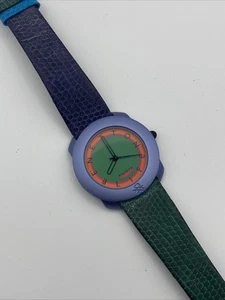 Vintage United Colors Benetton by Bulova Quartz Armbanduhr neue Batterie - Bild 1 von 6