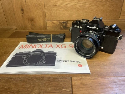 *Almost Mint* Minolta XG-S ( XG-9 ) Film Camera MC Rokkor 50mm F/1.7 Lens /Japan - Image 1 of 4