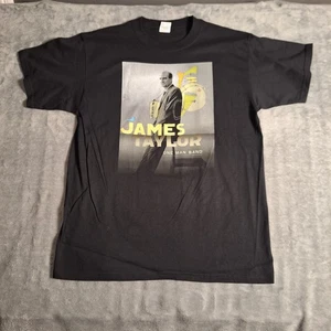 Vintage 2006 James Taylor "One Man Band" T-Shirt Large Spring Tour Concert Music - Picture 1 of 7