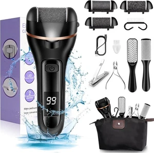 Electric Foot File, Hard Skin Remover, Rechargeable Waterproof Callus R - Picture 1 of 7