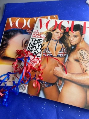  VOGUE Magazine 2000 OCTOBER Robbie Williamns  FREE GIFT WRAP  Fast dispatch  - Image 1 of 4