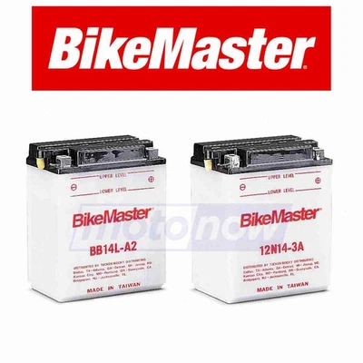 BikeMaster Yumicron Battery for 1987-2017 Yamaha TW200 - Electrical rw Foto 1 de 4